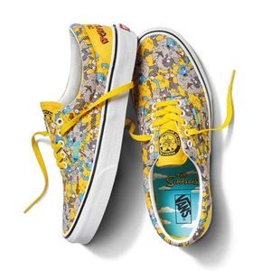 Vans x The Simpsons Itchy & Scratchy Era Skate Shoes